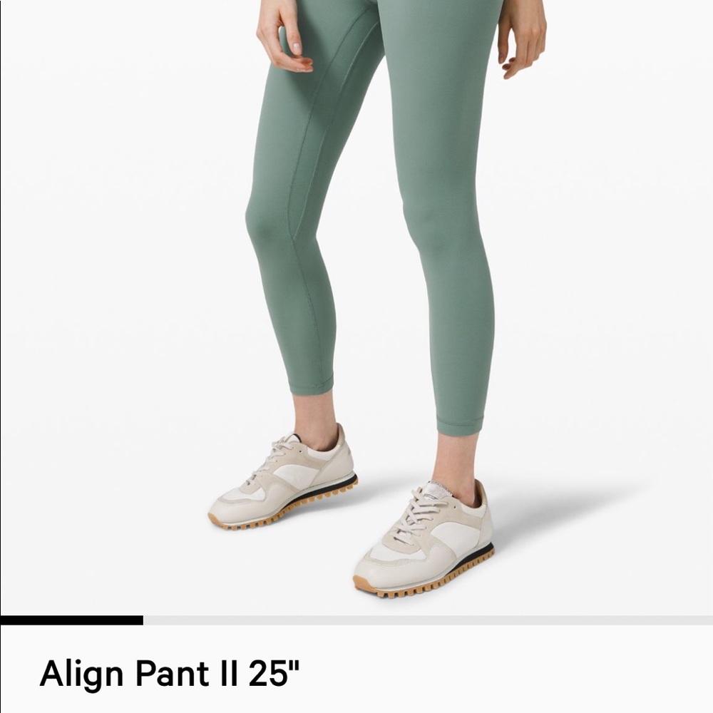 LULULEMON CROPPED LEGGINGS, ALIGN PANTS II 25”